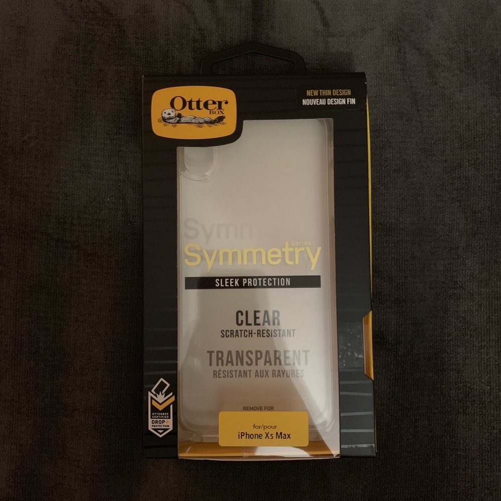 OTTERBOX Clear Symmetry case for iPhone XS MAX